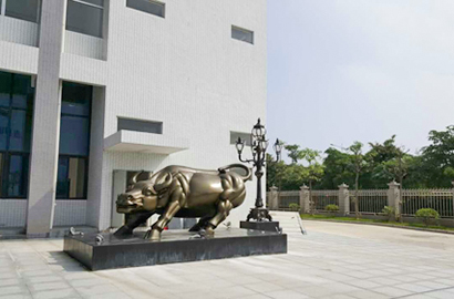 东邦科技园园林景观工程顺利竣工